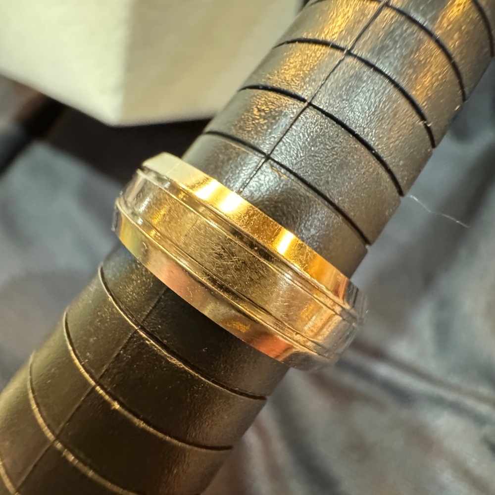 TITANIUM Ring Sz 10 Jewelry Shiny Men’s UNISEX Sz 10 Wedding Engage Make Offer - Picture 4 of 9